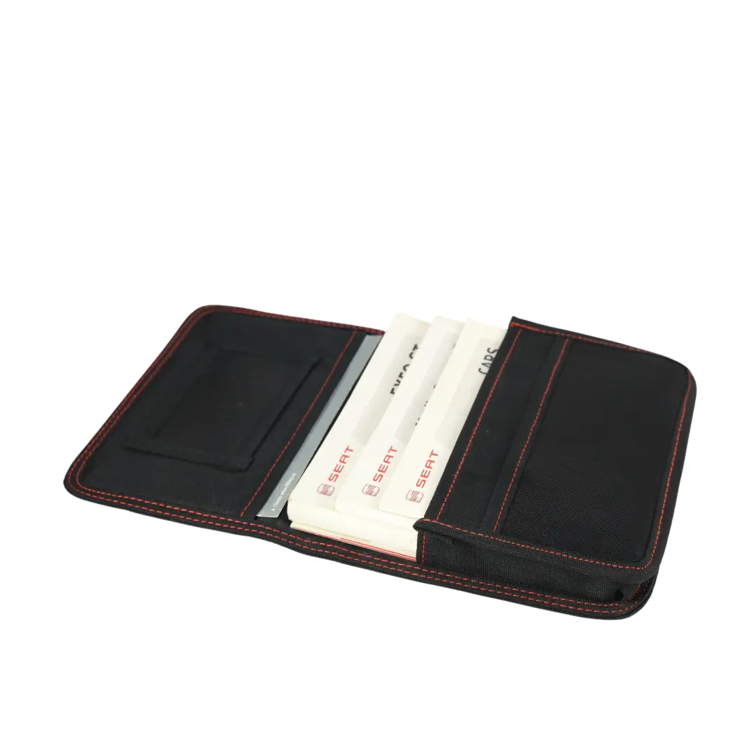 Owner's Handbook Service Booklet Case Pouch Wallet Set to Seat Exeo with Part number 3R9012001DG Seat Exeo Owner's Handbook Service Booklet Case Pouch Wallet Set - SKU 3R9012001DG - Part number 3R9012001DG