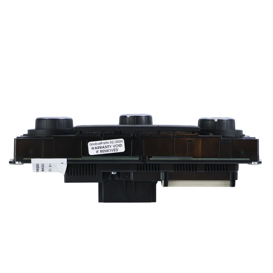 Skoda Yeti 5L Calentador Aire Acondicionado A/C Control Interruptor - SKU 3T0820047M - Número de pieza 3T0820047M