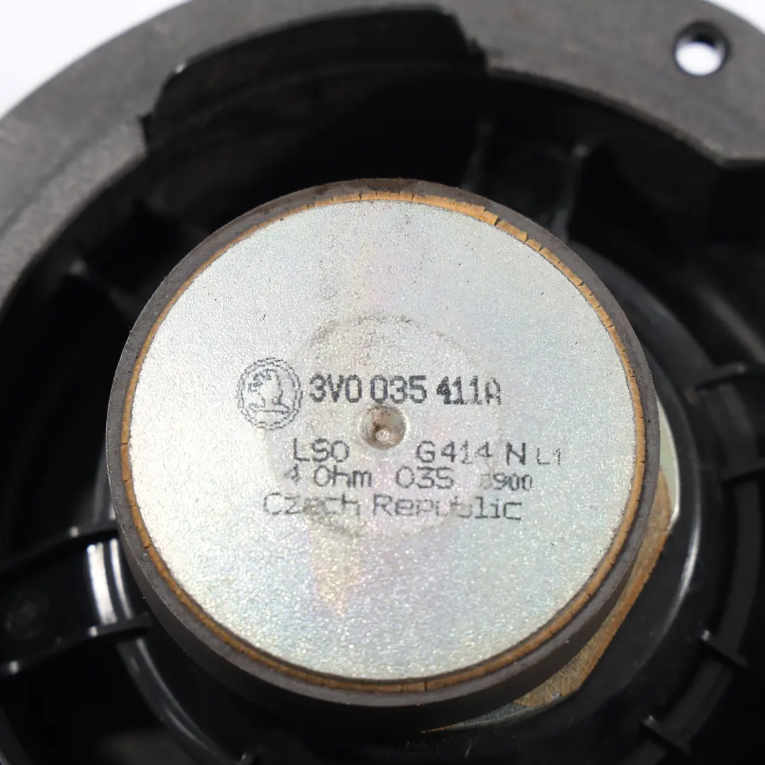 Skoda Superb Mk3 3V Tür Karte Laut Sprecher Vorne Hinten Links Rechts - SKU 3V0035411A - Teilenummer 3V0035411A