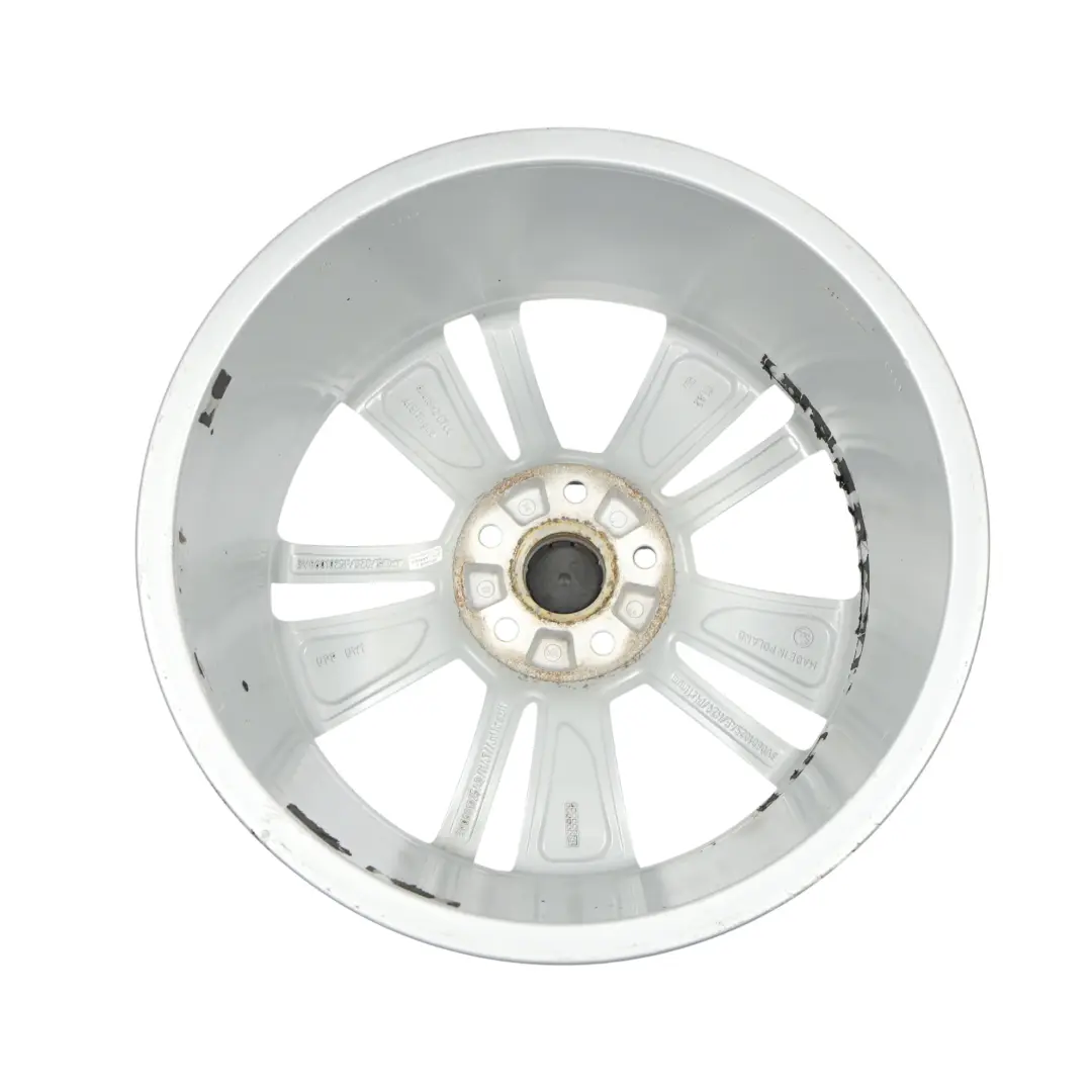 Skoda Superb 3V Srebrna Felga Aluminiowa 18" 8J ET:44 - SKU 3V0601025F-1 - Numer Części 3V0601025F