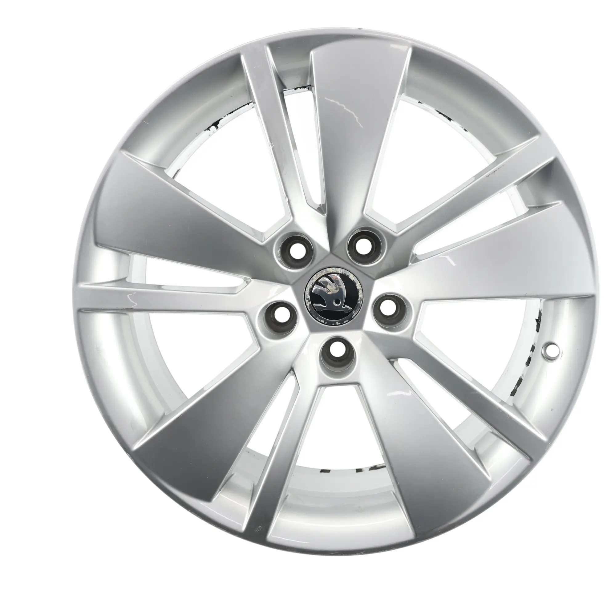 Skoda Superb 3V Srebrna Felga Aluminiowa 18" 8J ET:44 3V0601025F