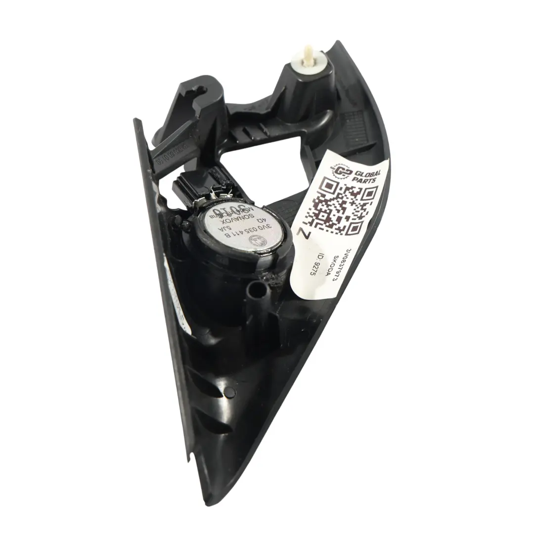 Skoda Superb 3V Door Tweeter Speaker Trim Cover Front Left N/S - SKU 3V0837973 - Part number 3V0837973