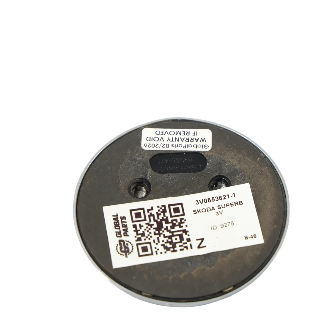 Skoda Superb Mk3 3V Emblemat Logo Klapy Bagażnika Tył Tylny - SKU 3V0853621-1 - Numer Części 3V0853621