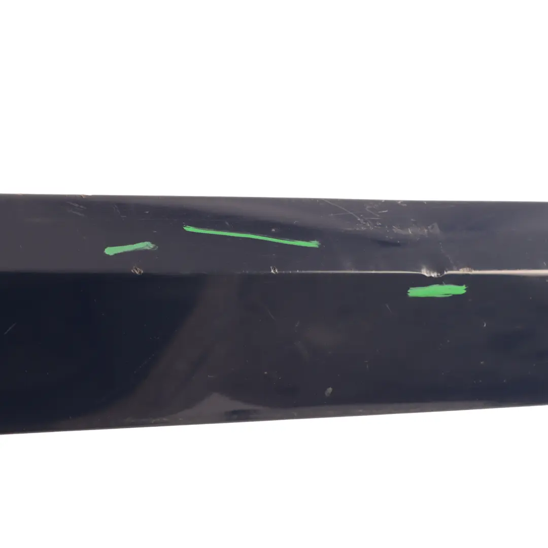 Skoda Superb MK3 Front Door Moulding Strip Right O/S Pacific Blue-F5A - SKU 3V0854940E-PAB - Part number 3V0854940E