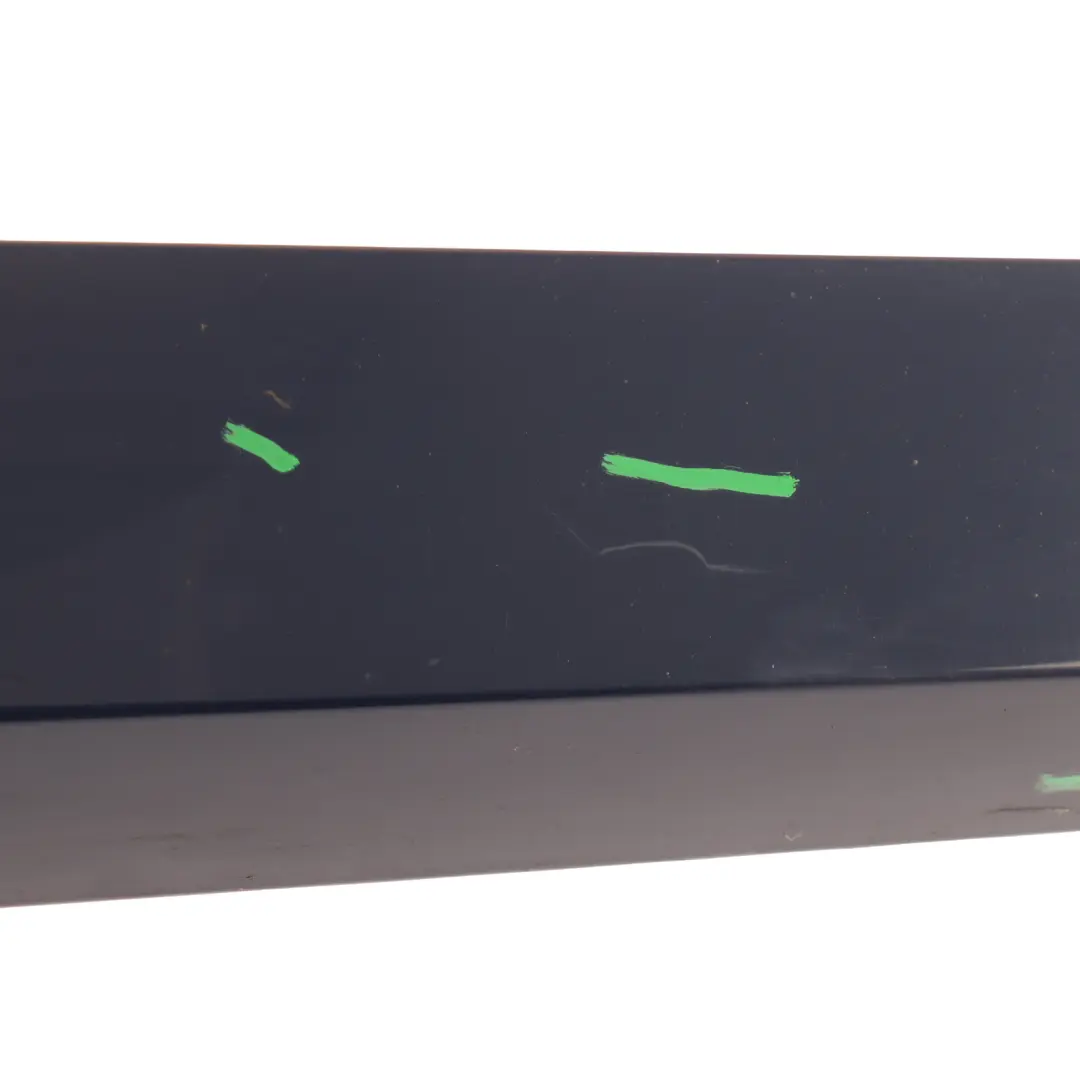 Skoda Superb MK3 Front Door Moulding Strip Right O/S Pacific Blue-F5A - SKU 3V0854940E-PAB - Part number 3V0854940E