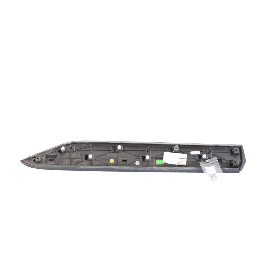 Skoda Superb 3V Moldura Puerta Trasera Izquierda Azul Pacífico F5A - SKU 3V0854949E-PAB - Número de pieza 3V0854949E