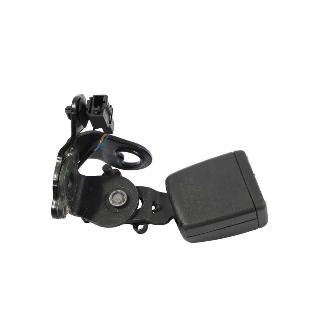 Skoda Superb Mk3 3V Hebilla Cinturón Seguridad Trasero Derecho Negro - SKU 3V0857740A - Número de pieza 3V0857740A