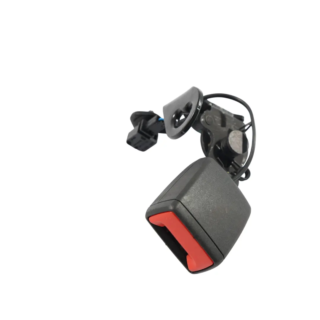 Skoda Superb Mk3 3V Rear Seat Belt Buckle Lock Right O/S Black - SKU 3V0857740A - Part number 3V0857740A