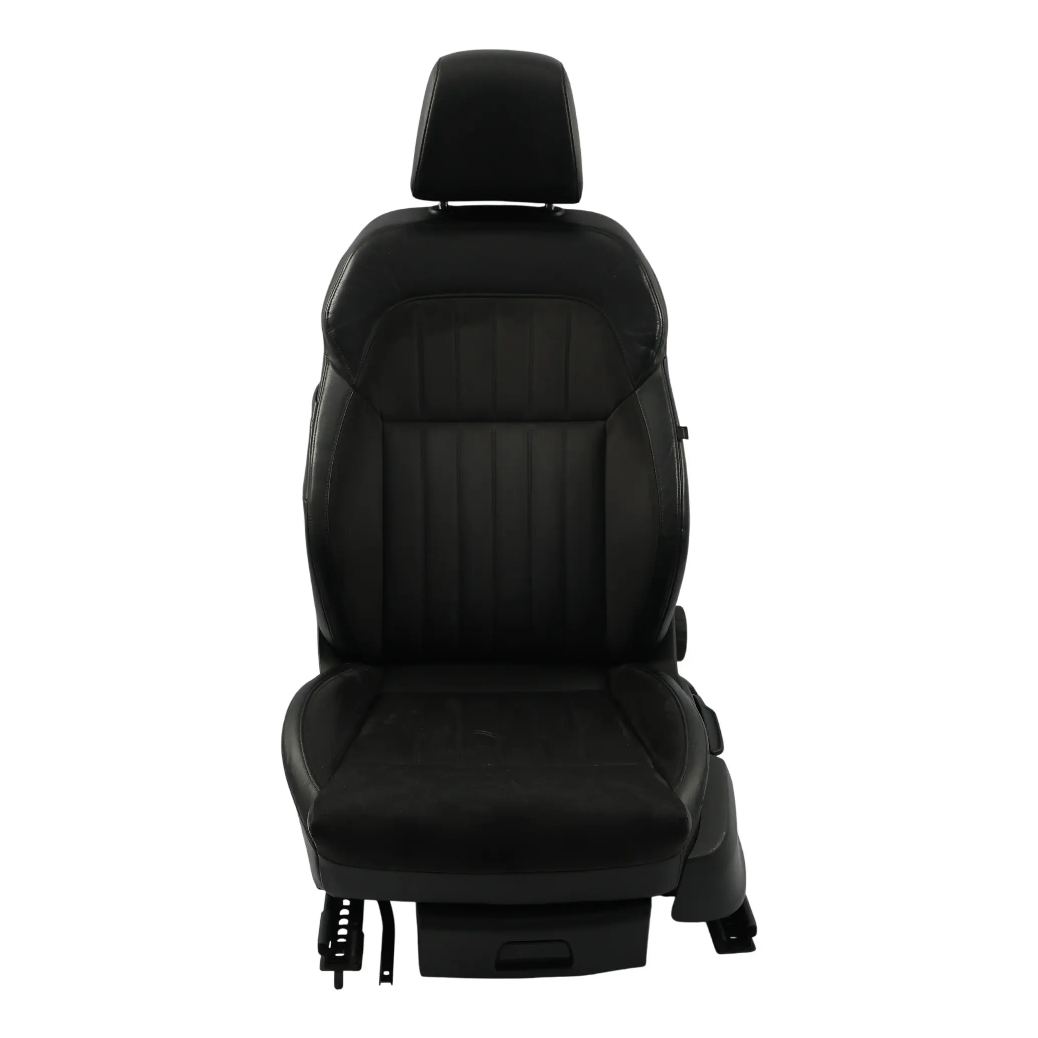Skoda Superb 3V Asiento Delantero Izquierdo Calefactable Cuero Alcantara Negro