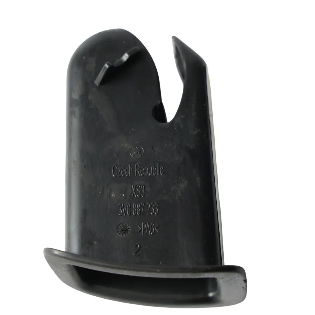 Skoda Superb III 3V Asiento Infantil Isofix Soporte Montaje Trim Negro - SKU 3V0887233 - Número de pieza 3V0887233