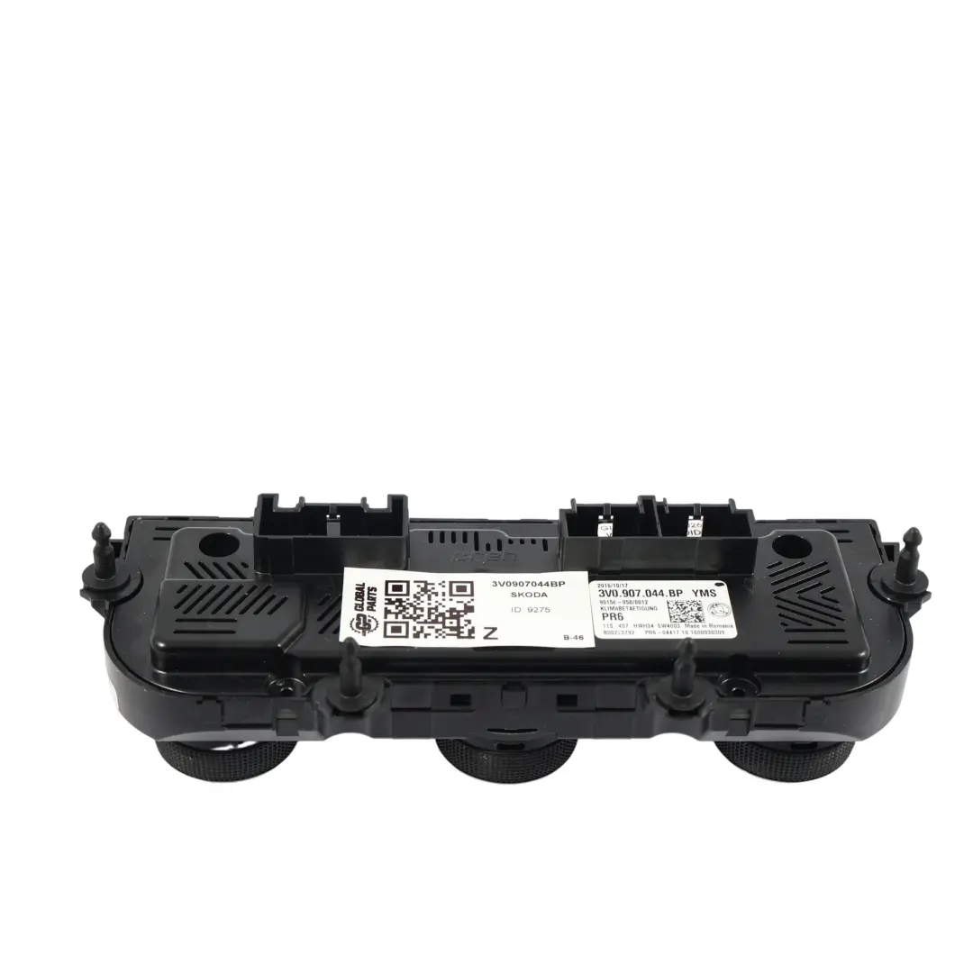 Mk3 3V A/C Aria Condizionata Pannello Di Controllo per Skoda Superb con numero di parte 3V0907044BP Skoda Superb Mk3 3V A/C Aria Condizionata Pannello Di Controllo - SKU 3V0907044BP - Numero di parte 3V0907044BP