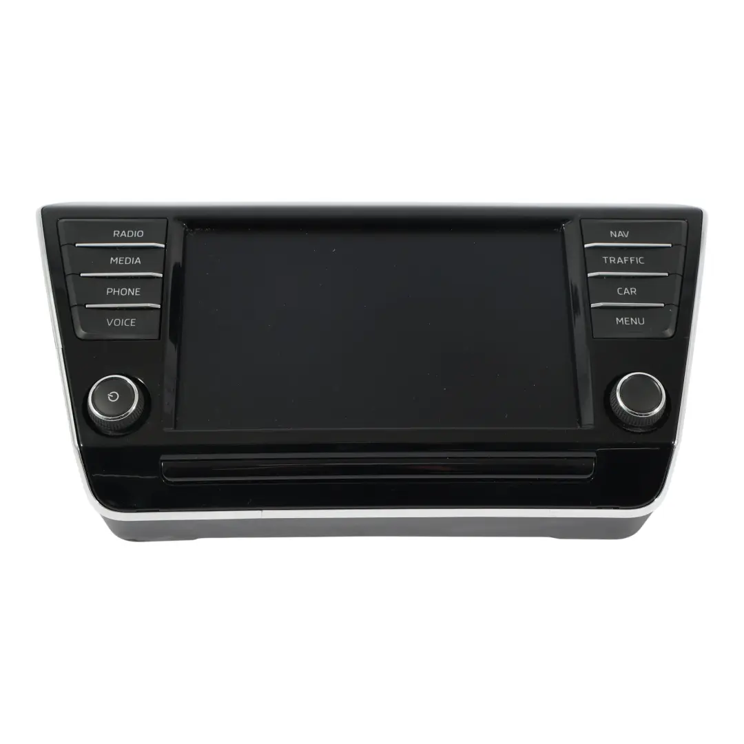 Skoda Superb Mk3 3V Radio CD Principal Navegador GPS Unidad Pantalla - SKU 3V0919606 - Número de pieza 3V0919606