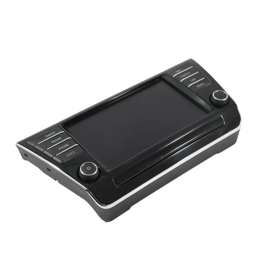 Skoda Superb Mk3 3V Autoradio CD Principale Système Navigation Écran - SKU 3V0919606 - Numéro de pièce 3V0919606