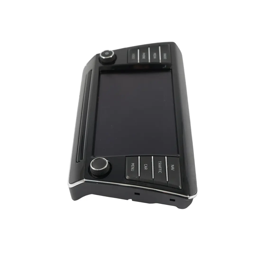 Mk3 3V Radio CD Player Head Unit Sat Nav Display Unit to Skoda Superb with Part number 3V0919606 Skoda Superb Mk3 3V Radio CD Player Head Unit Sat Nav Display Unit - SKU 3V0919606 - Part number 3V0919606