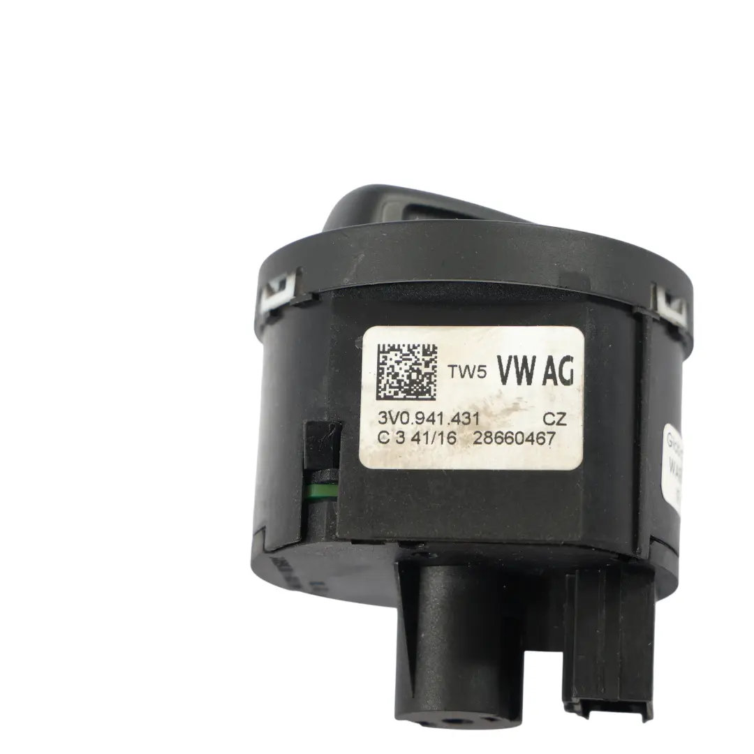 Mk3 3V Scheinwerfer Schalter Nebel Scheinwerfer Einheit für Skoda Superb mit Teilenummer 3V0941431 Skoda Superb Mk3 3V Scheinwerfer Schalter Nebel Scheinwerfer Einheit - SKU 3V0941431 - Teilenummer 3V0941431