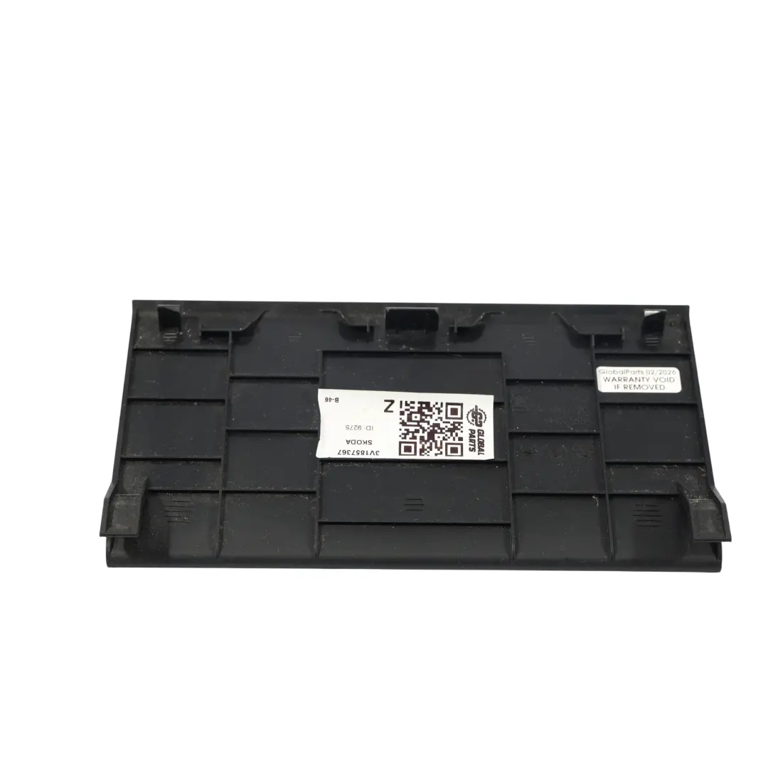 Mk3 3V Embellecedor De La Consola Central Negro para Skoda Superb con número de pieza 3V1857367 Skoda Superb Mk3 3V Embellecedor De La Consola Central Negro - SKU 3V1857367 - Número de pieza 3V1857367