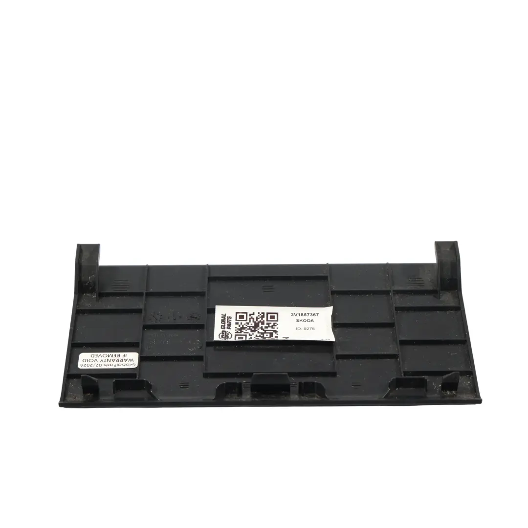 Skoda Superb Mk3 3V Panneau De Garniture De Console Centrale Noir - SKU 3V1857367 - Numéro de pièce 3V1857367