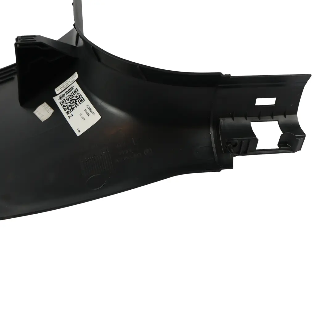 3V A Pillar Trim Cover Panel Plastic Front Left N/S Black to Skoda Superb with Part number 3V2863483 Skoda Superb 3V A Pillar Trim Cover Panel Plastic Front Left N/S Black - SKU RHD-3V2863483 - Part number 3V2863483