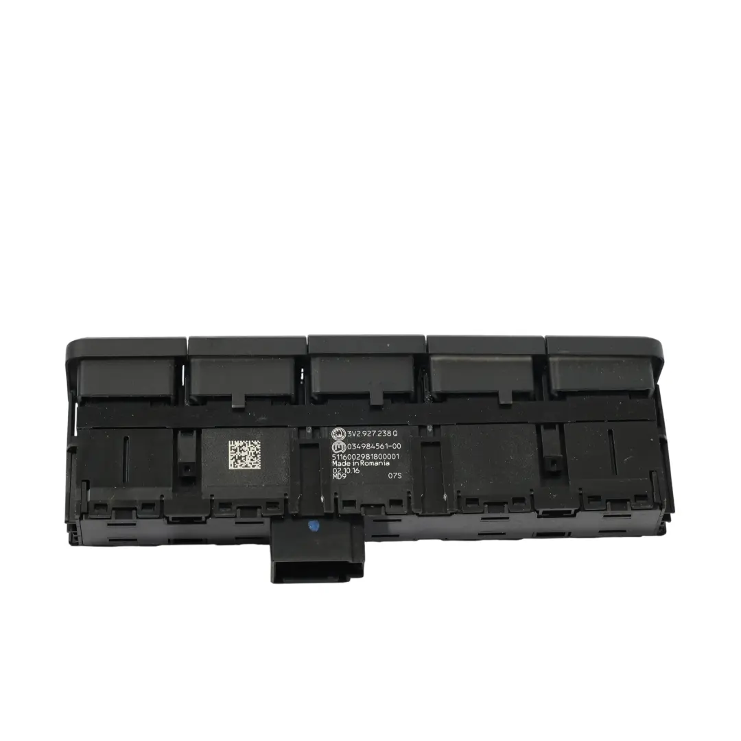 Mk3 Centre Console Switch Start Stop Drive Select Panel to Skoda Superb with Part number 3V2927238Q Skoda Superb Mk3 Centre Console Switch Start Stop Drive Select Panel - SKU RHD-3V2927238Q - Part number 3V2927238Q