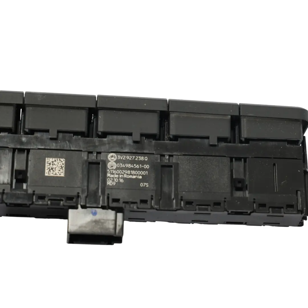 Skoda Superb Mk3 Centre Console Switch Start Stop Drive Select Panel - SKU RHD-3V2927238Q - Part number 3V2927238Q