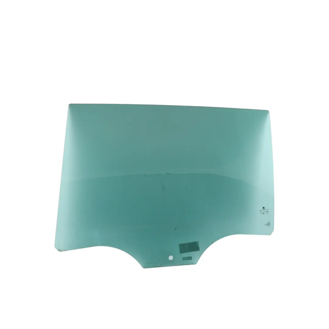 Skoda Superb 3V Door Window Glass Tinted Green Rear Left N/S - SKU 3V9845205A - Part number 3V9845205A