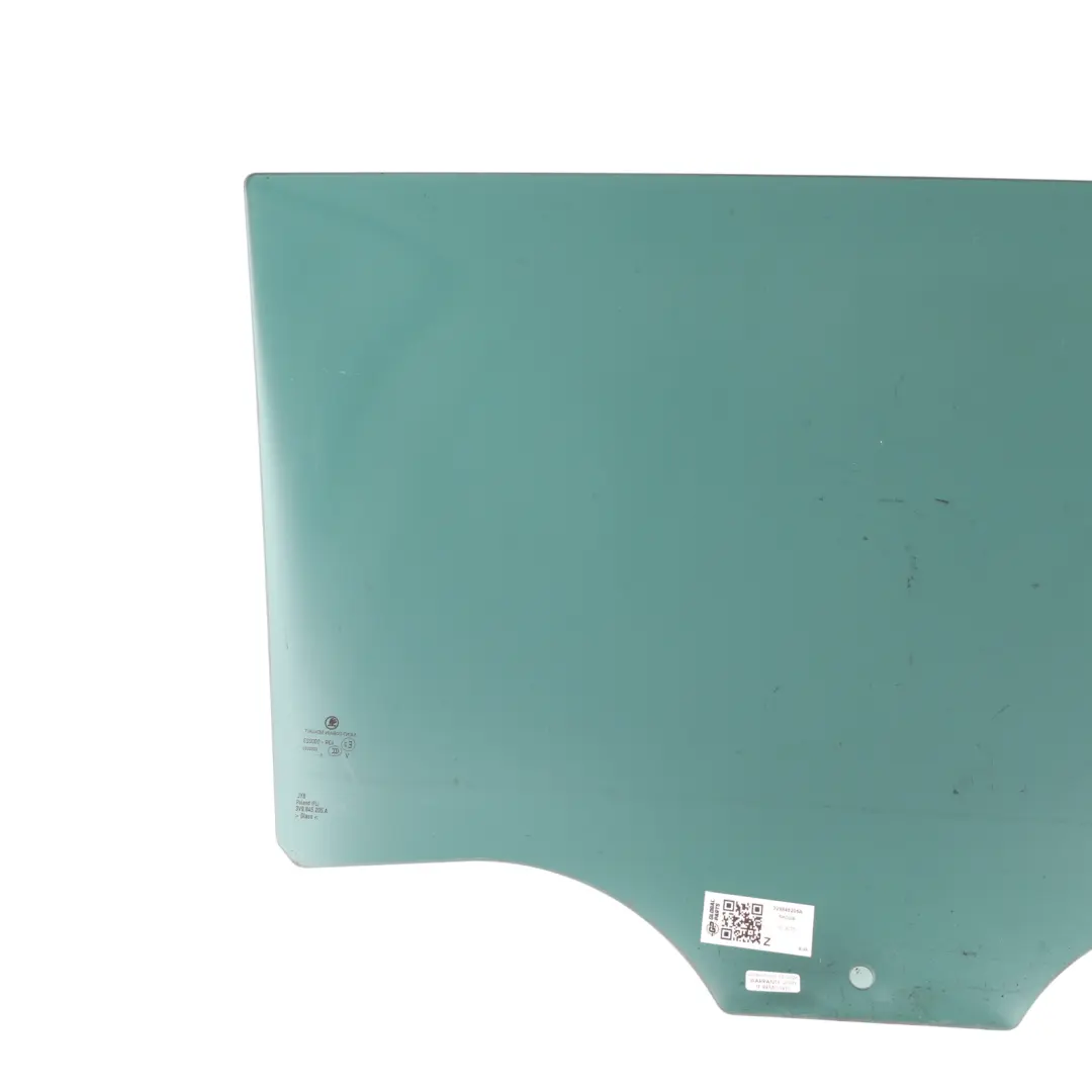 3V Door Window Glass Tinted Green Rear Left N/S to Skoda Superb with Part number 3V9845205A Skoda Superb 3V Door Window Glass Tinted Green Rear Left N/S - SKU 3V9845205A - Part number 3V9845205A