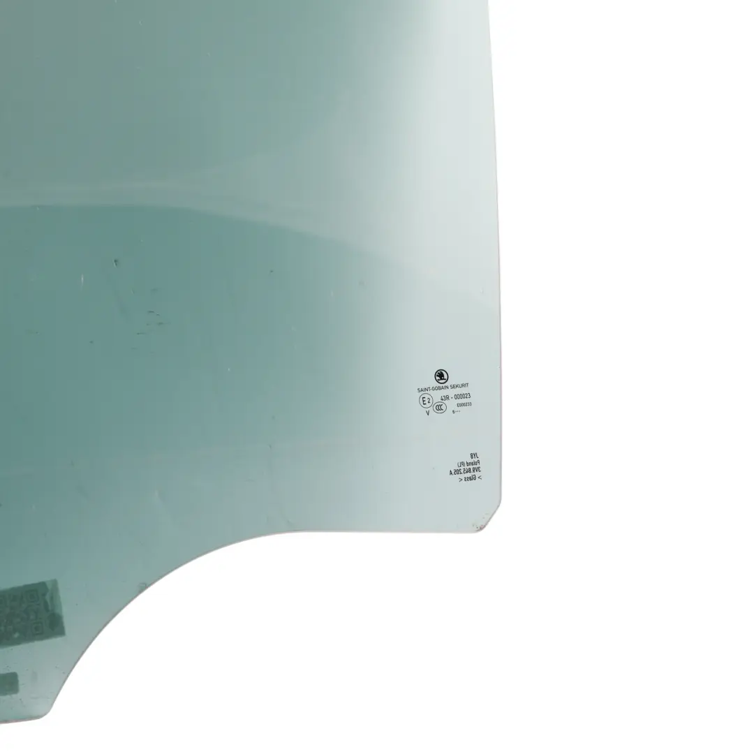 Skoda Superb 3V Door Window Glass Tinted Green Rear Left N/S - SKU 3V9845205A - Part number 3V9845205A