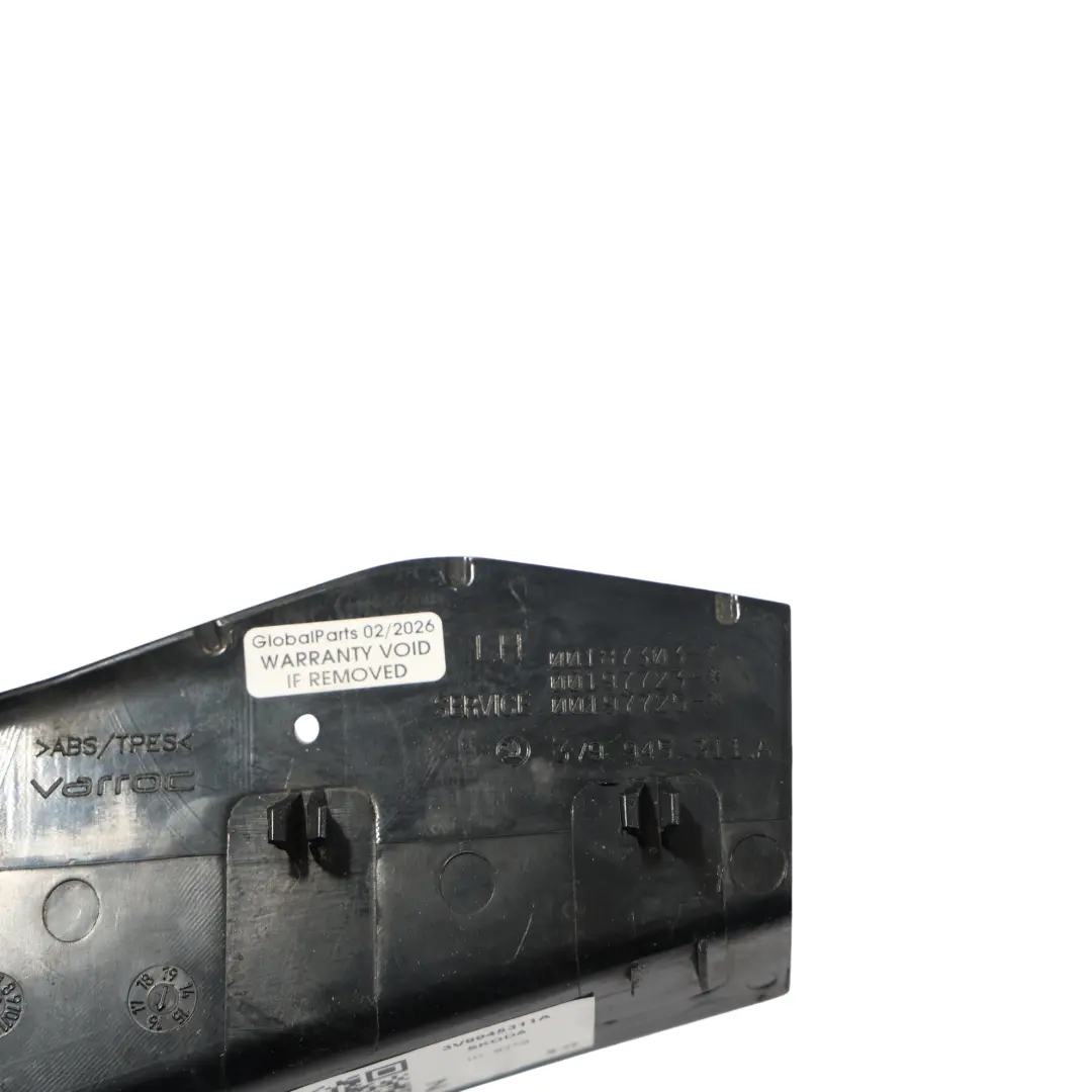 Mk3 3V Tapa De La Luz Trasera Izquierda para Skoda Superb con número de pieza 3V9945311A Skoda Superb Mk3 3V Tapa De La Luz Trasera Izquierda - SKU 3V9945311A - Número de pieza 3V9945311A