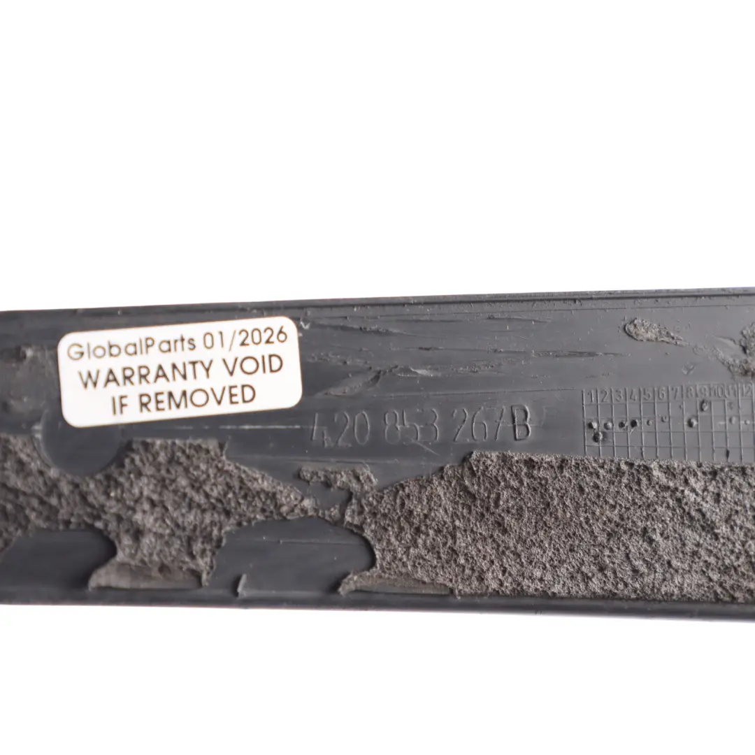 Audi R8 42 Door Moulding Trim Cover Soul Black Left N/S - SKU 420853267B - Part number 420853267B