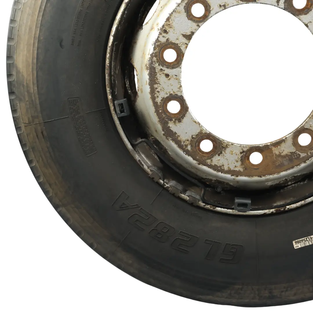 DAF Alive Hl Samson Tyre GL282A 295/80R22.5 Steel Wheel 22.5" 8.25J 4920070 - SKU 4920070-HL1 - Part number 4920070-HL1