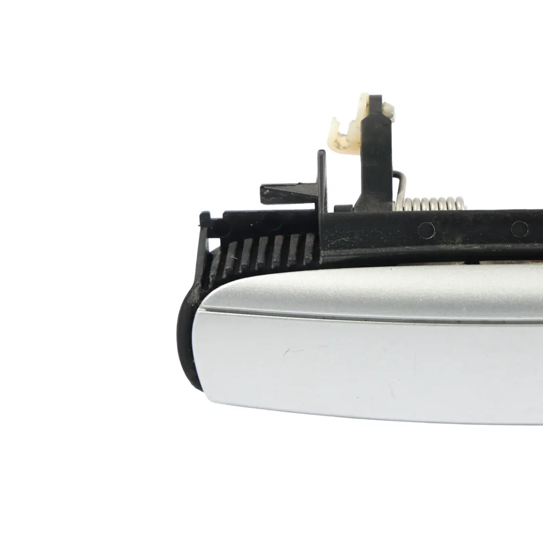 Audi A3 8P Manija Puerta Trasera Izquierda Derecha Plata Hielo - X7W - SKU 4B0839885-ICS - Número de pieza 4B0839885
