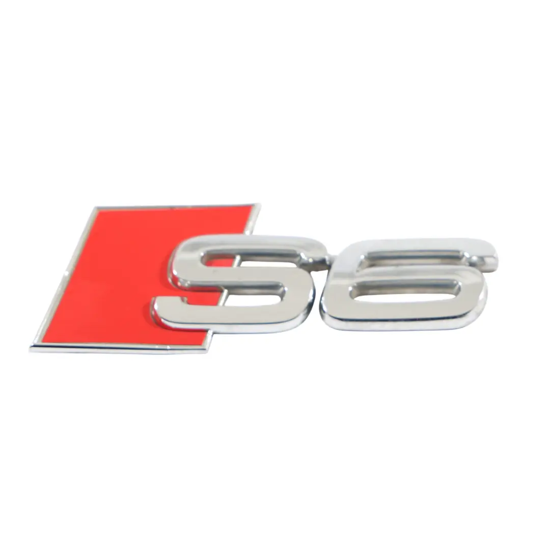 Audi S6 C7 Puerta Trasera Modelo Emblema Logo S6 Lettering Insignia - SKU 4B0853735 - Número de pieza 4B0853735