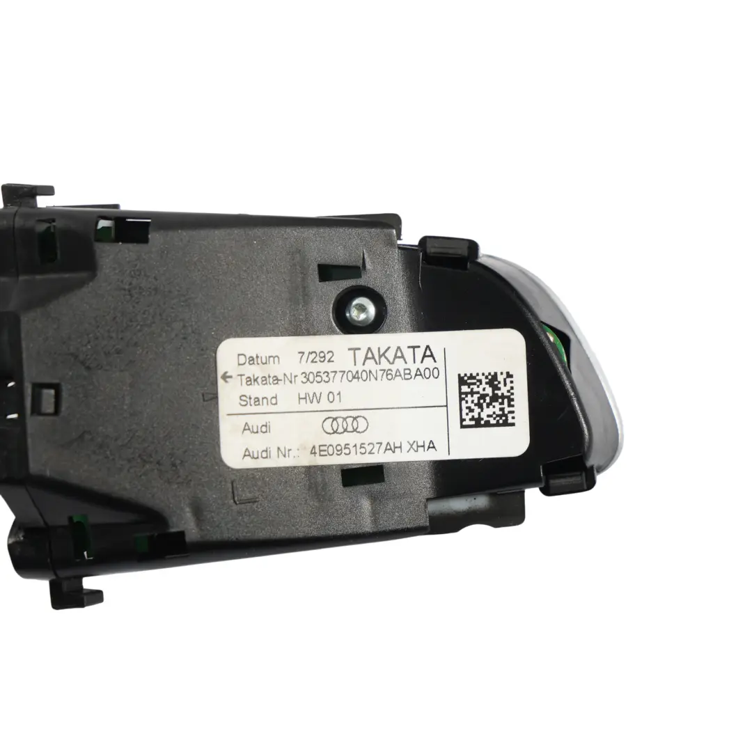 Steering Wheel Multifunction Control Switch Button to Audi A3 8P with Part number 4E0951527AJ Audi A3 8P Steering Wheel Multifunction Control Switch Button - SKU 4E0951527AJ-2 - Part number 4E0951527AJ