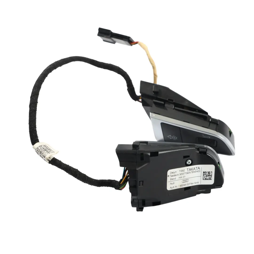 Bouton De Commande Multifonction Au Volant pour Audi A3 8P à propos du numéro de pièce 4E0951527AJ Audi A3 8P Bouton De Commande Multifonction Au Volant - SKU 4E0951527AJ-2 - Numéro de pièce 4E0951527AJ