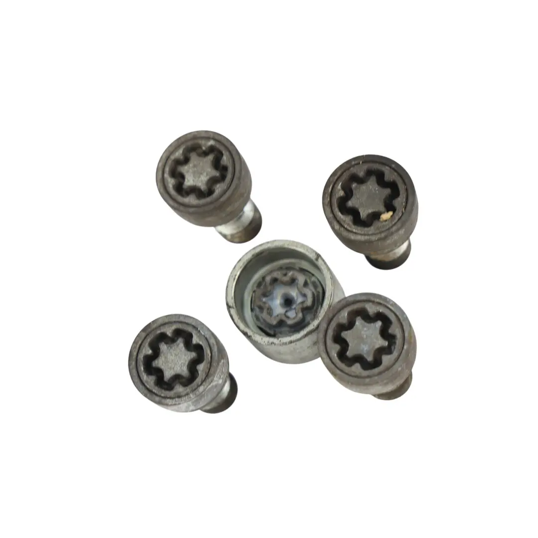 Audi A3 8P TT 8J A4 B8 Kit Dadi Ruote Sicurezza Antifurto - SKU 4F0071455 - Numero di parte 4F0071455