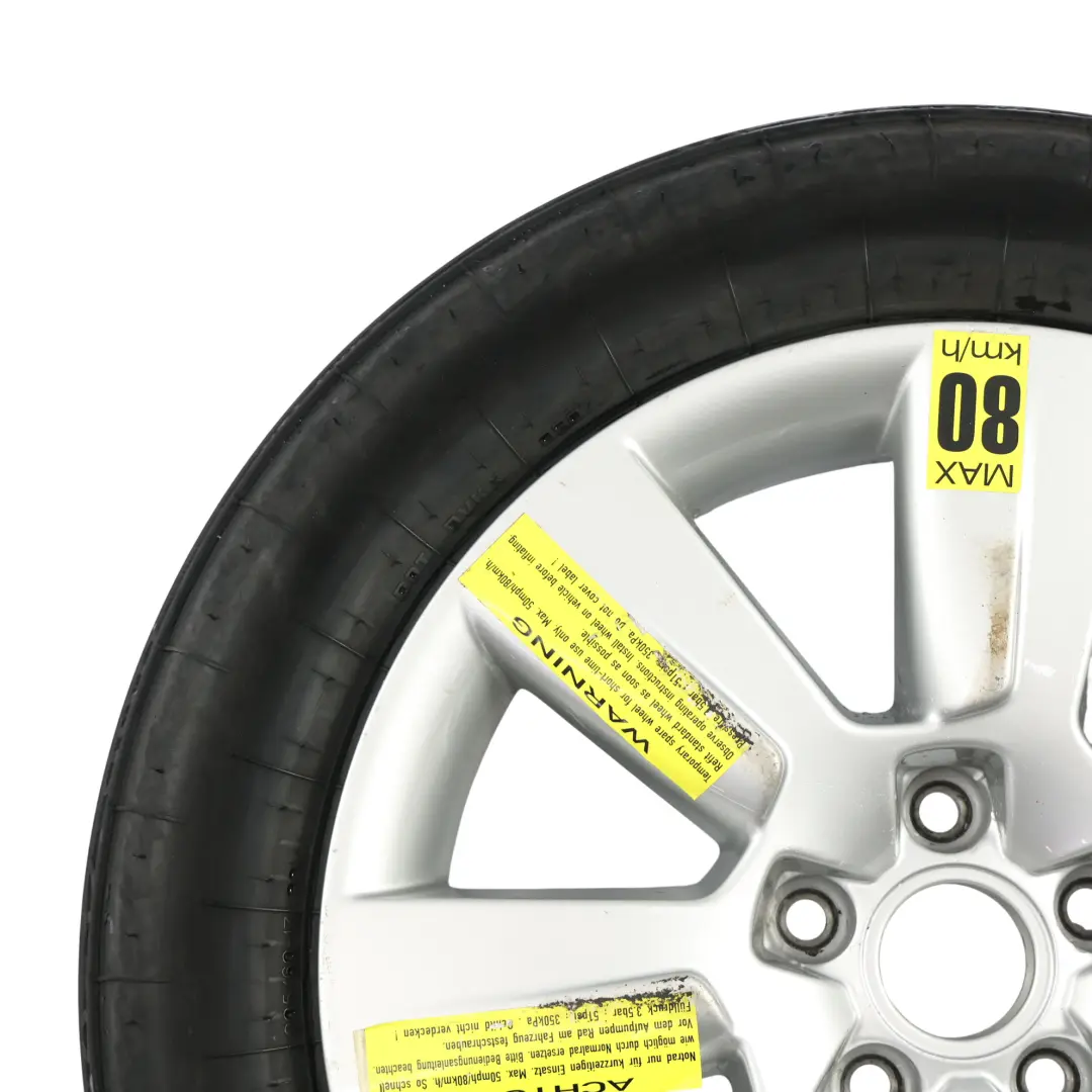 Ruota Di Scorta Compact Alloy Wheel R17 7J ET:34 per Audi A6 C6 con numero di parte 4F0601025AS Audi A6 C6 Ruota Di Scorta Compact Alloy Wheel R17 7J ET:34 - SKU 4F0601025AS-1 - Numero di parte 4F0601025AS