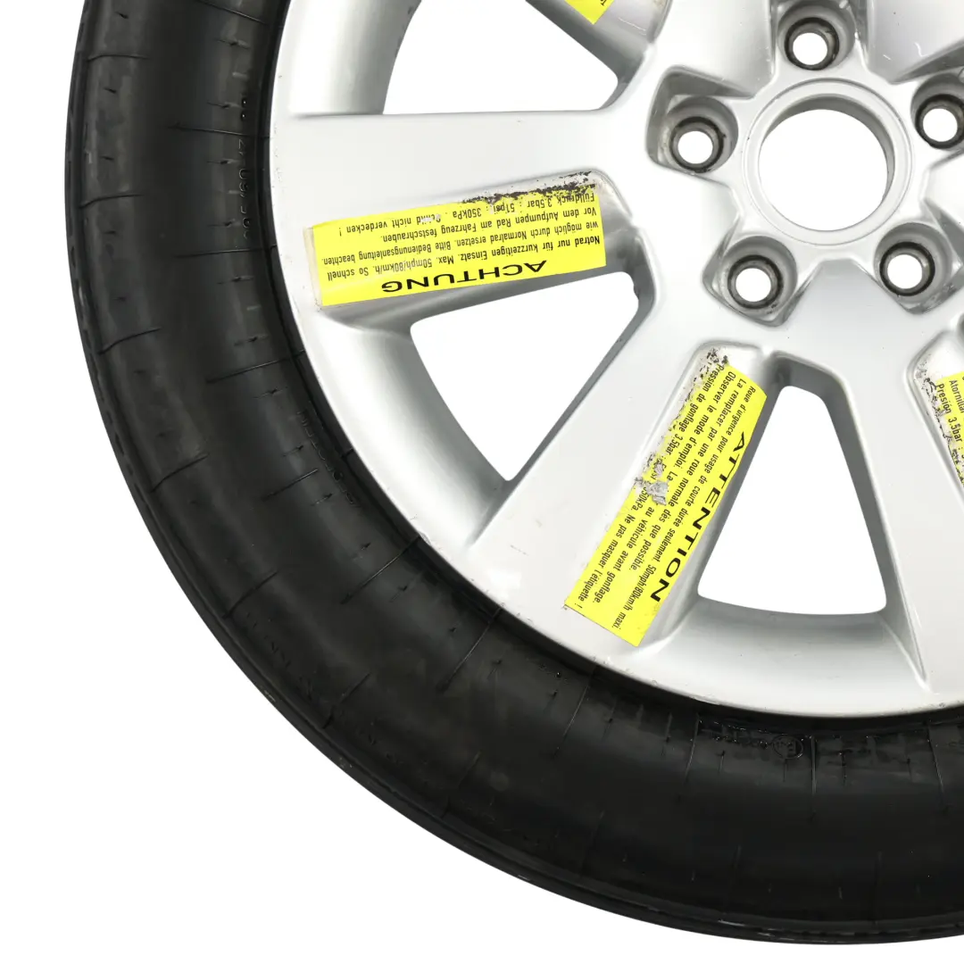 Koło Zapasowe Dojazdowe Felga Aluminiowa 17" 7J ET34 do Audi A6 C6 o numerze 4F0601025AS Audi A6 C6 Koło Zapasowe Dojazdowe Felga Aluminiowa 17" 7J ET34 - SKU 4F0601025AS-1 - Numer Części 4F0601025AS