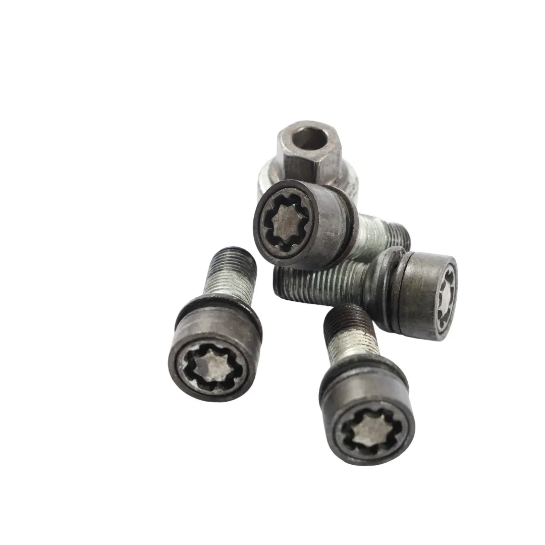 Antirrobo Perno Cerraduras Seguridad Tuerca De Rueda Kit para Audi A6 C8 con número de pieza 4F0698139C Audi A6 C8 Antirrobo Perno Cerraduras Seguridad Tuerca De Rueda Kit - SKU 4F0698139C-2 - Número de pieza 4F0698139C