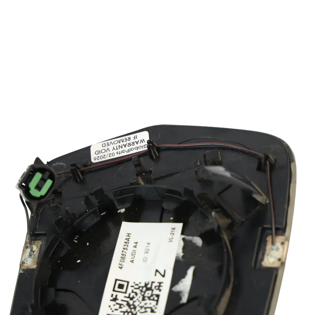 Audi A4 B8 A5 8T Mirror Glass Wing Mirror Insert Left N/S Heated - SKU 4F0857535AH - Part number 4F0857535AH