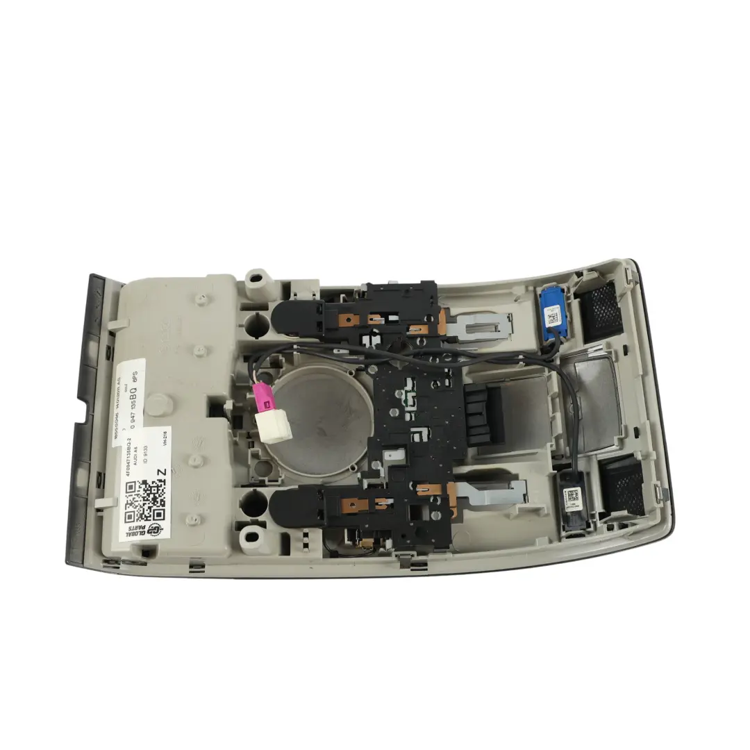 Audi A6 C6 FL Interruptor Panel Lámpara Lectura Interior Negro - SKU 4F0947135BQ-2 - Número de pieza 4F0947135BQ