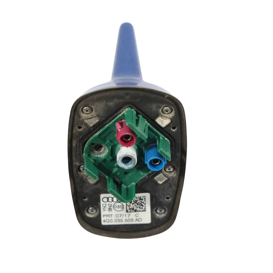Audi A6 C7 A7 4G Antenna Amplificatore Tetto Pinna Squalo Sepang Blu Perla - Y5Q - SKU 4G0035503AD-SEB - Numero di parte 4G0035503AD