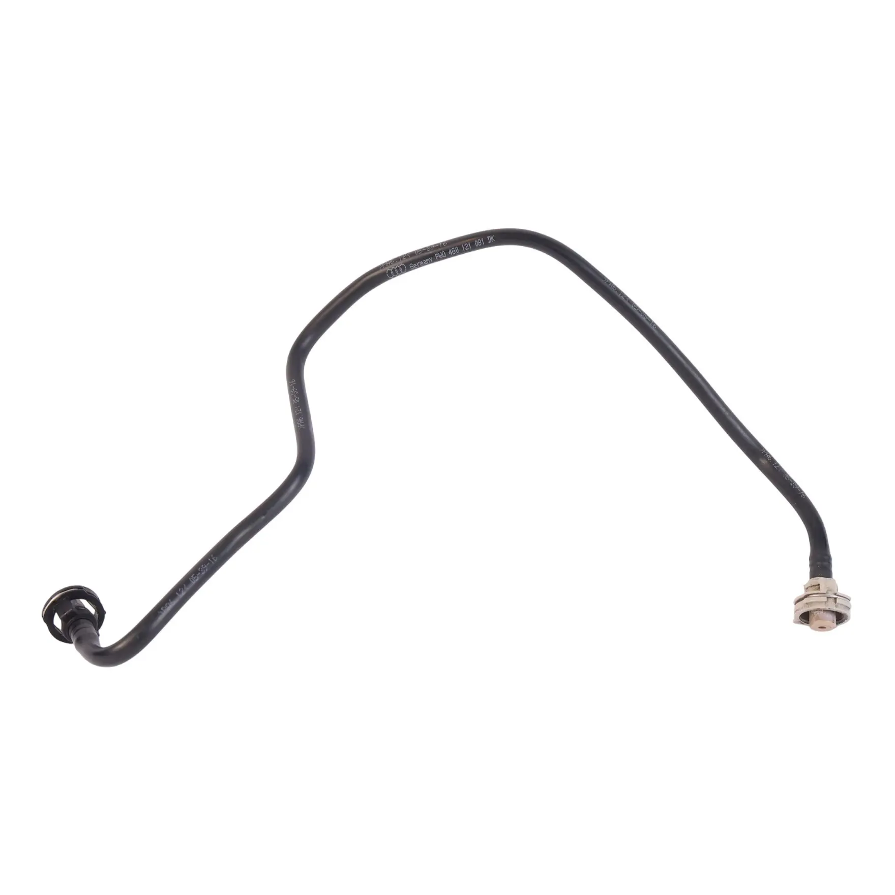Audi A7 4G Engine Coolant Overflow Breather Hose Line 3.0 TDI 4G0121081DK