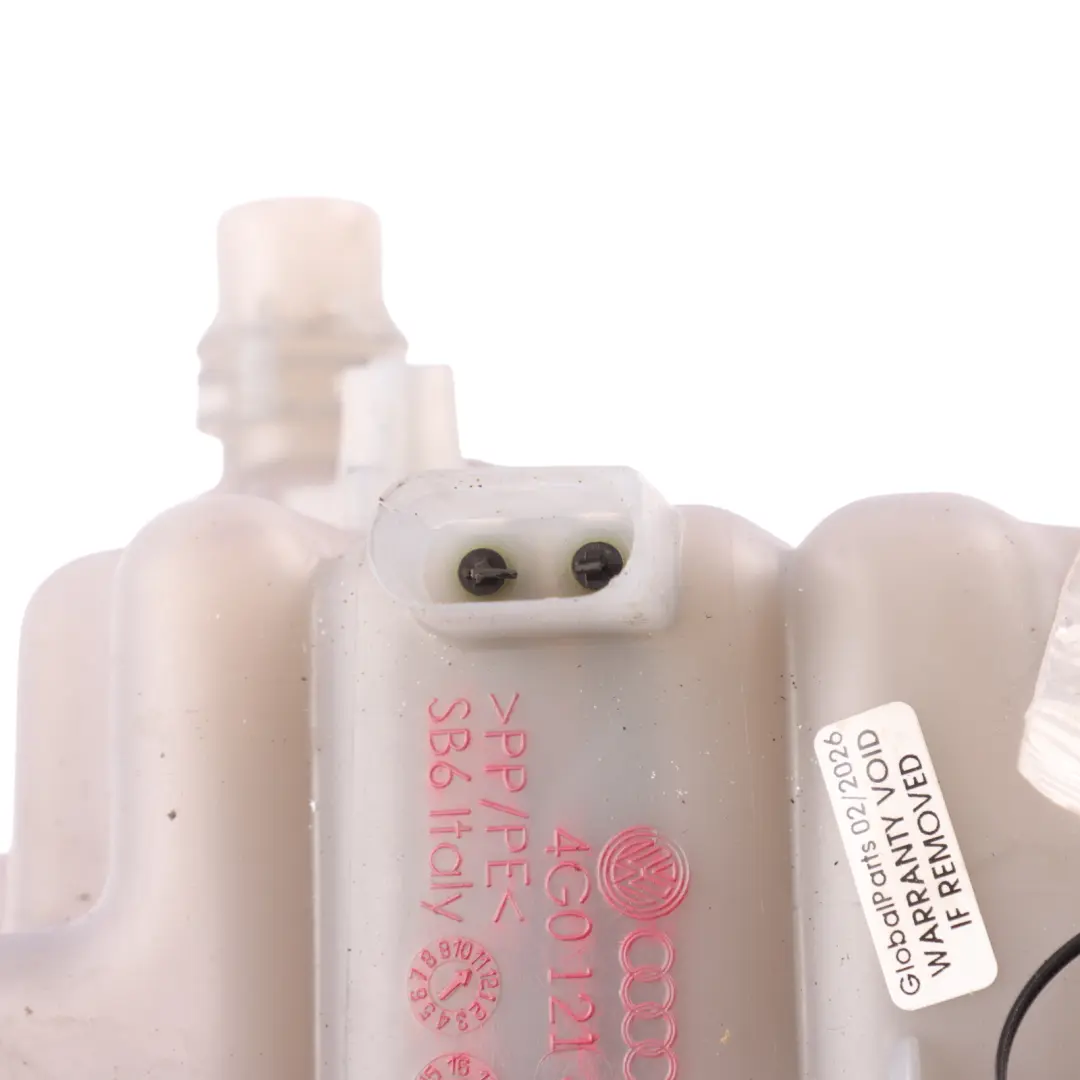 Audi A6 C7 A7 4G Expansion Overflow Coolant Reservoir Bottle Tank - SKU 4G0121403R - Part number 4G0121403R
