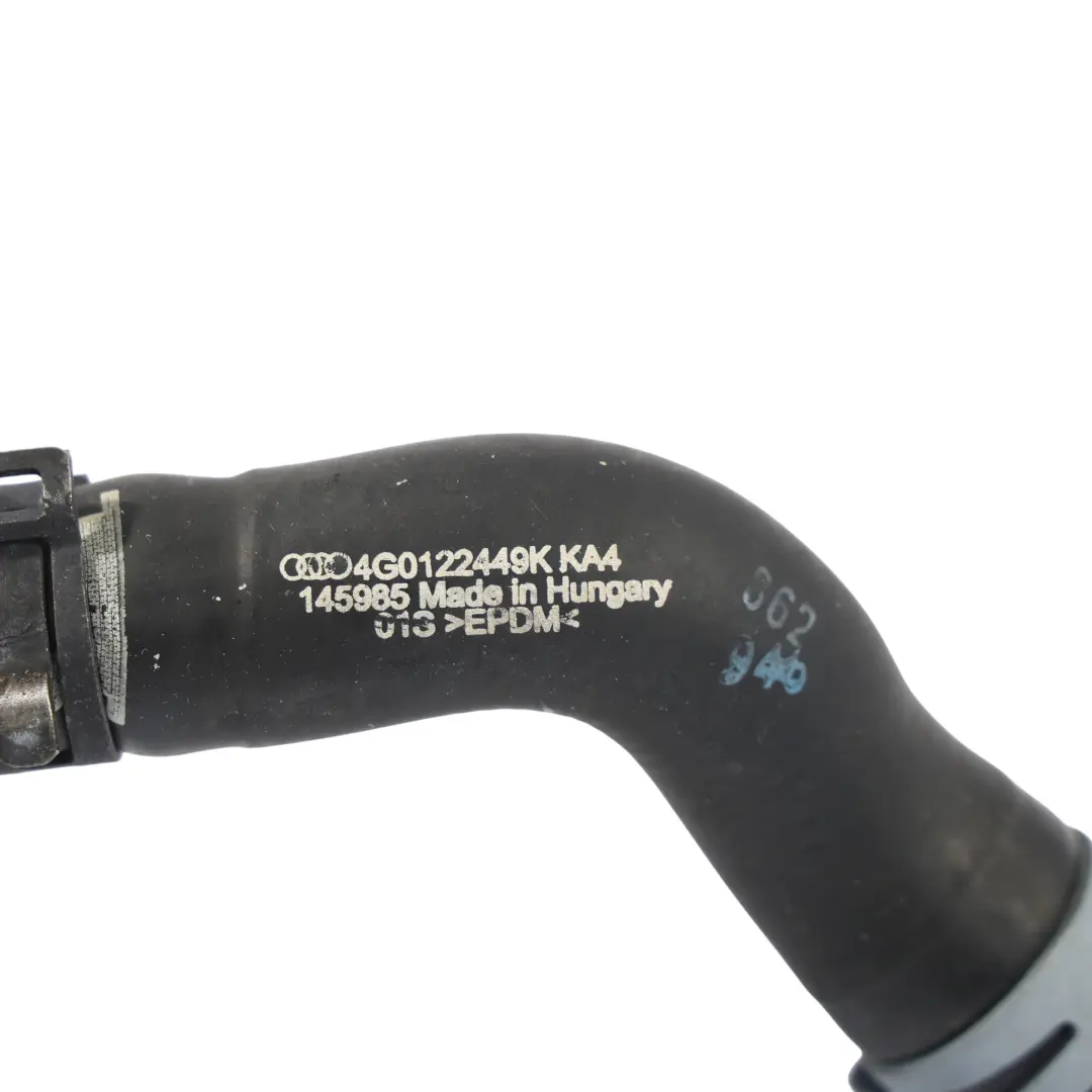 4G8 Przewód Wąż Rurka Wody Diesel do Audi A6 C7 A7 o numerze 4G0121485BE Audi A6 C7 A7 4G8 Przewód Wąż Rurka Wody Diesel - SKU 4G0121485BE - Numer Części 4G0121485BE