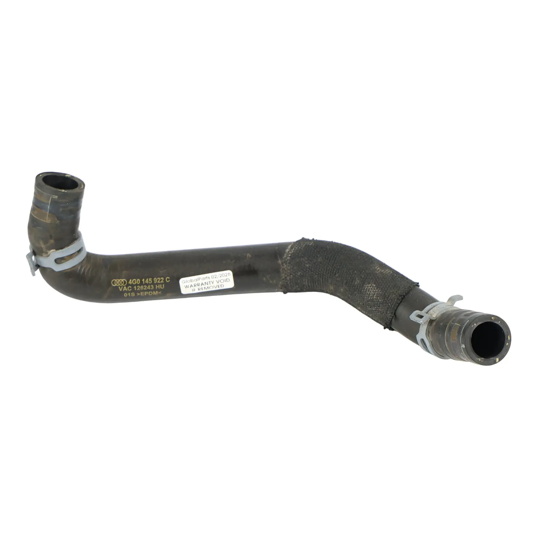 Audi A6 C7 3.0 TFSI Water Coolant Pipe Hose Line 4G0145922C
