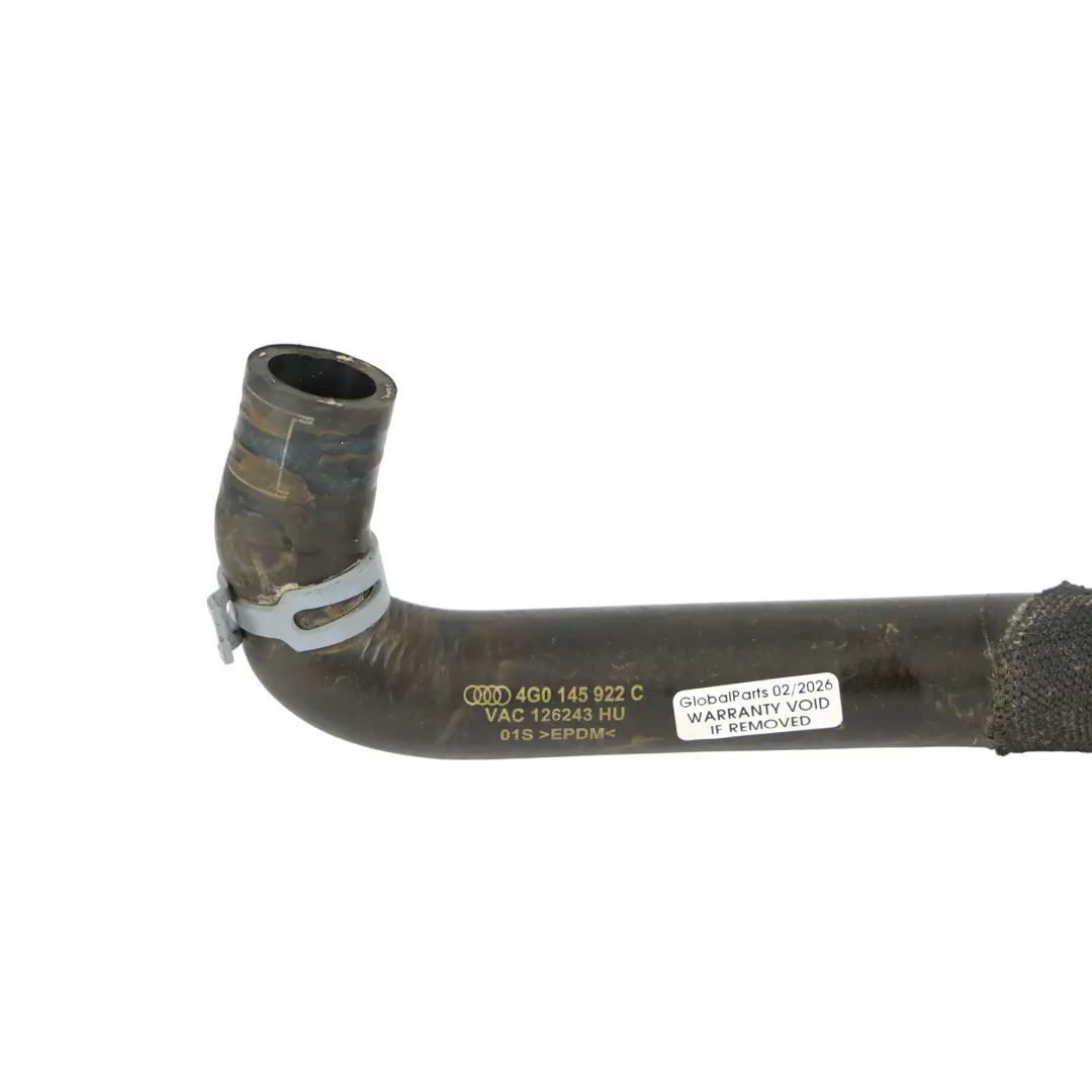 Audi A6 C7 3.0 TFSI Acqua Refrigerante Tubo Flessibile Linea - SKU 4G0145922C - Numero di parte 4G0145922C