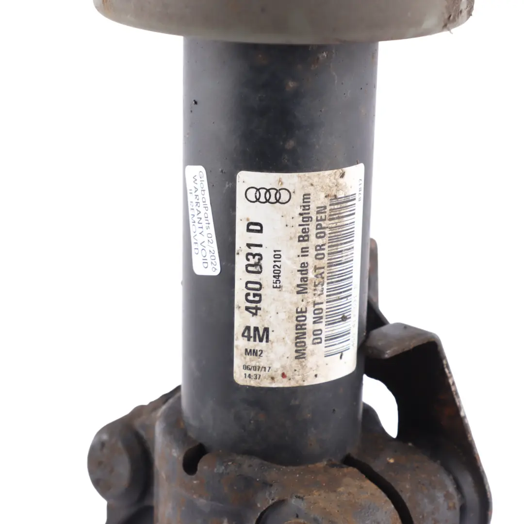 Bumper Shock Absorber Spring Strut Front Left N/S to Audi A6 C7 with Part number 4G0413031D Audi A6 C7 Bumper Shock Absorber Spring Strut Front Left N/S - SKU 4G0413031D - Part number 4G0413031D