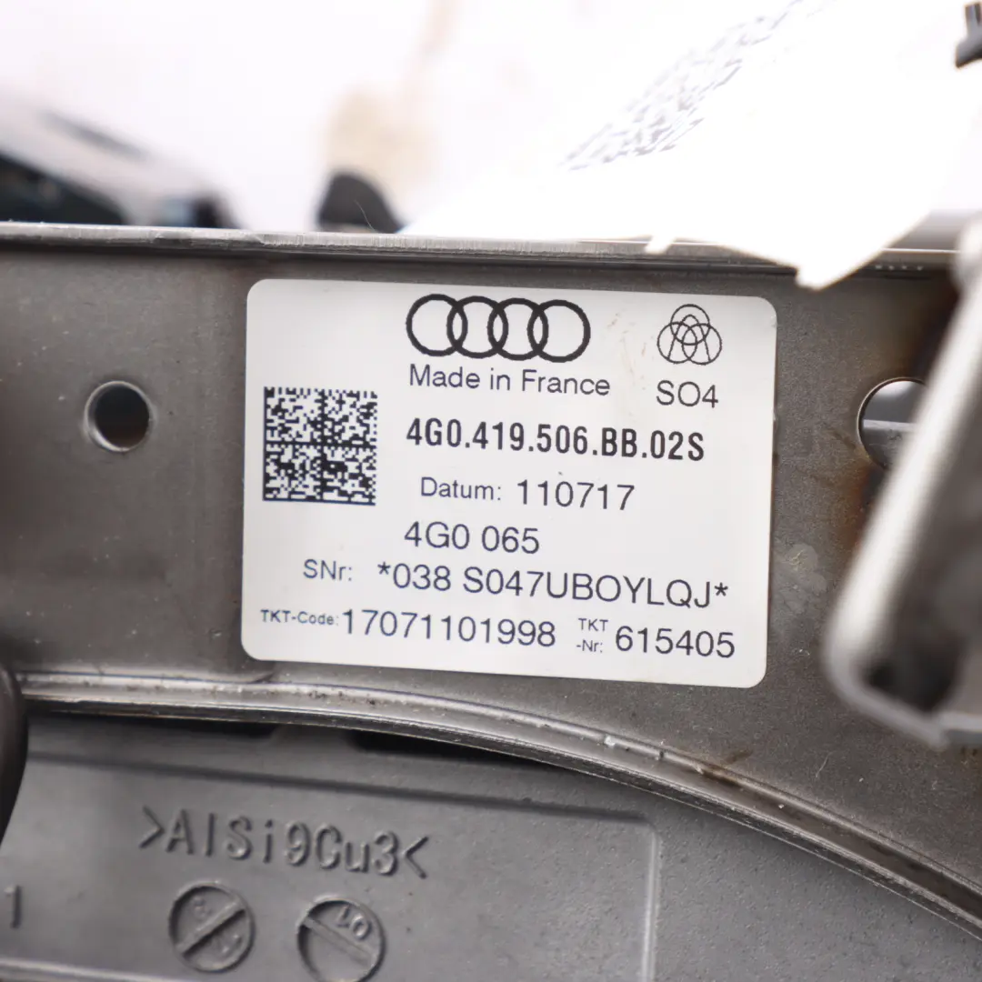 Audi A7 4G8 CZVB Diesel Automatic Steering Column - SKU 4G0419506BB - Part number 4G0419506BB