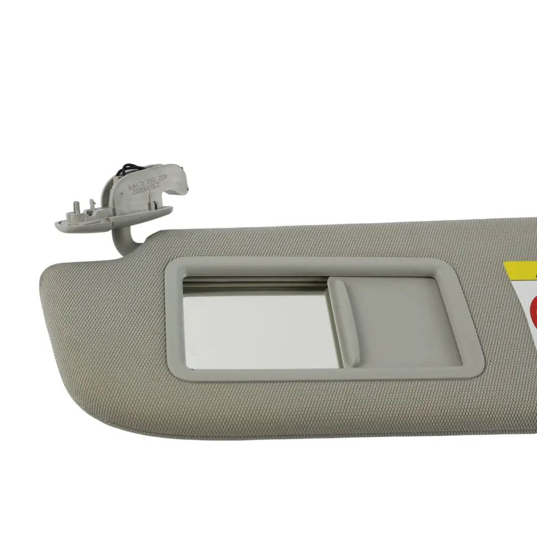 Audi A6 C7 Sonnen Blende Spiegel Panel Sonnenblende Links Grau - SKU 4G0857551-2 - Teilenummer 4G0857551