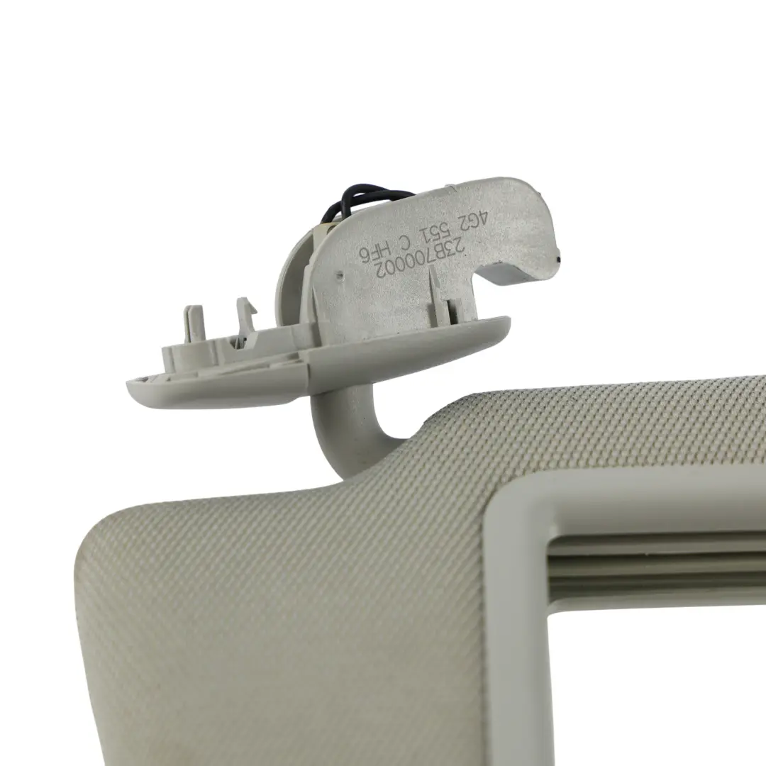 Sonnen Blende Spiegel Panel Sonnenblende Links Grau für Audi A6 C7 mit Teilenummer 4G0857551 Audi A6 C7 Sonnen Blende Spiegel Panel Sonnenblende Links Grau - SKU 4G0857551-2 - Teilenummer 4G0857551